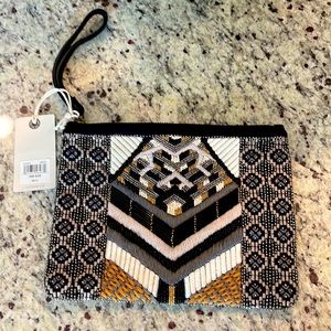 Lucky Brand Beaded Wristlet